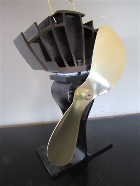 SPREAD THE HEAT WITH AN ECO FAN FOR YOUR FIREPLACE OR STOVE