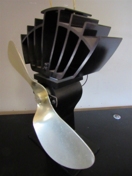 SPREAD THE HEAT WITH AN ECO FAN FOR YOUR FIREPLACE OR STOVE