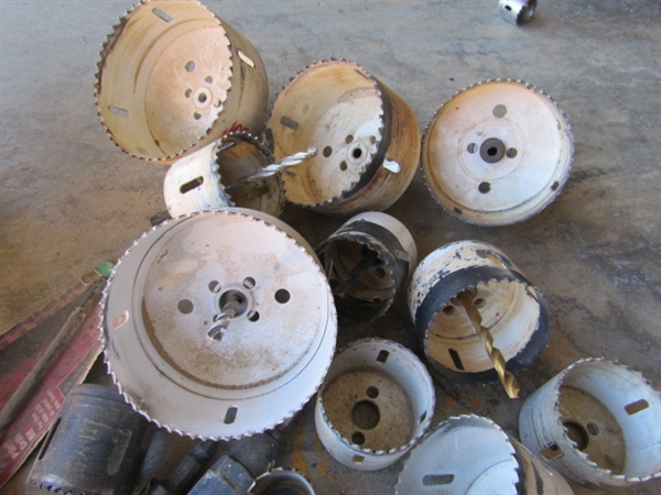 ASSORTED HOLE SAWS (27)