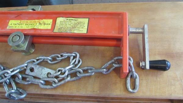 HEAVY DUTY 4-TON LOAD LEVELER WITH CHAINS