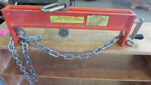 HEAVY DUTY 4-TON LOAD LEVELER WITH CHAINS