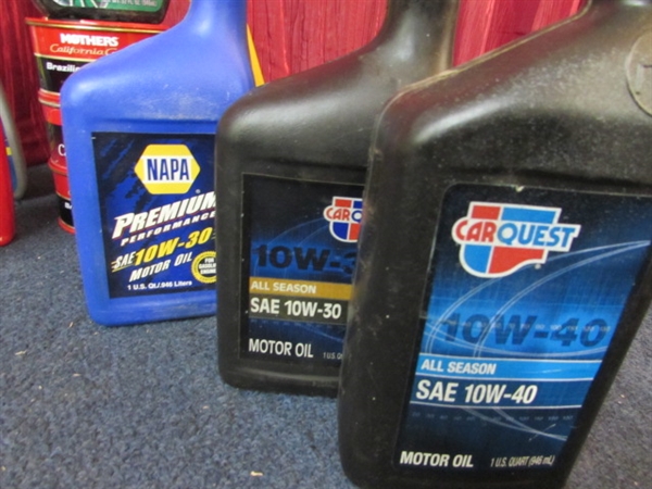 PAMPER YOUR AUTO WITH AUTO CAR PRODUCTS, TRANSMISSION FLUID, MOTOR OIL & MORE