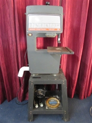 SEARS CRAFTSMAN 12" BANDSAW WITH STAND & 2 BLADES