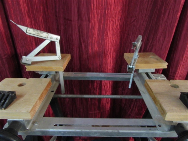 SUPA-BENCH PORTABLE WORK CENTER & VISE WITH CLAMPS