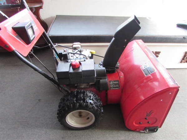 AWESOME 30 SNOW BLOWER WITH EASY ELECTRIC START & 10HP