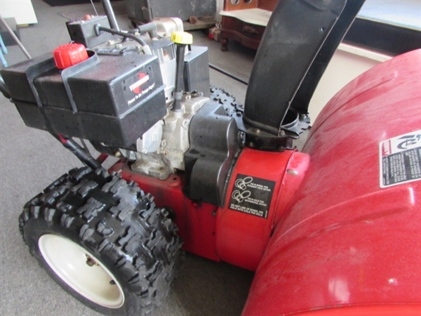 AWESOME 30 SNOW BLOWER WITH EASY ELECTRIC START & 10HP
