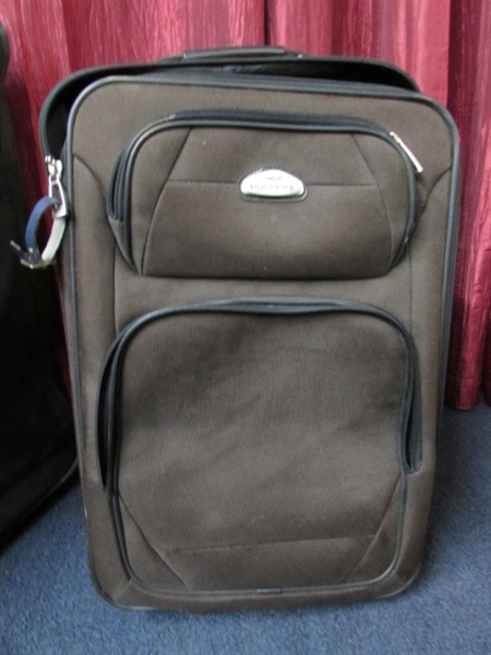 IT'S TIME TO HEAD OUT TO WARMER CLIMATES - LARGE & MEDIUM SIZED SUITCASE