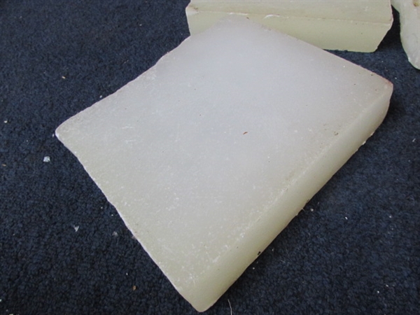 WHITE PARAFIN WAX FOR SO MANY REASONS-CANDLES, FIRESTARTERS, HAND SPAS & MORE