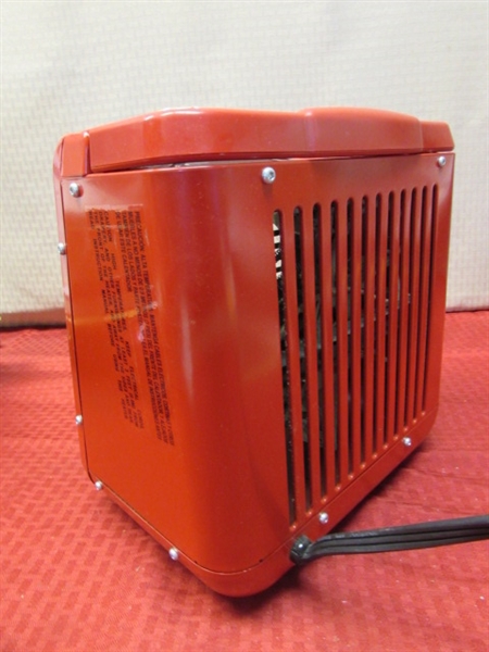 AWESOME RED HONEYWELL PRO SERIES HEATER FOR YOUR SHOP