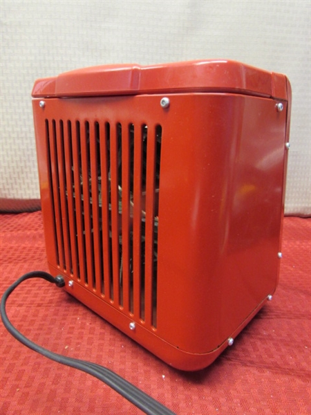 AWESOME RED HONEYWELL PRO SERIES HEATER FOR YOUR SHOP