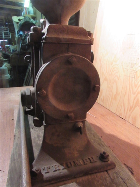 ANTIQUE WINE PUMP FROM THE LATE 1800'S