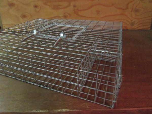 SMALL ANIMAL TRAP MADE BY THE TRAPMAKER