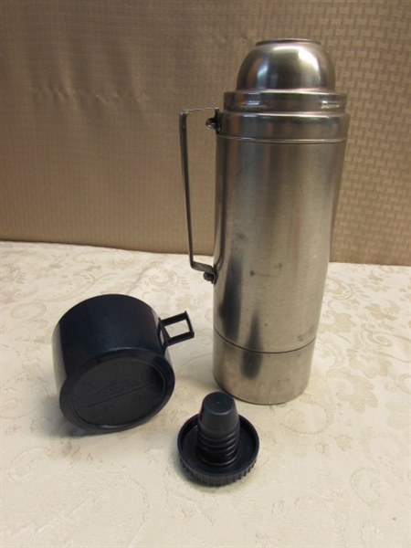 METAL HAND WARMER AND THERMOS
