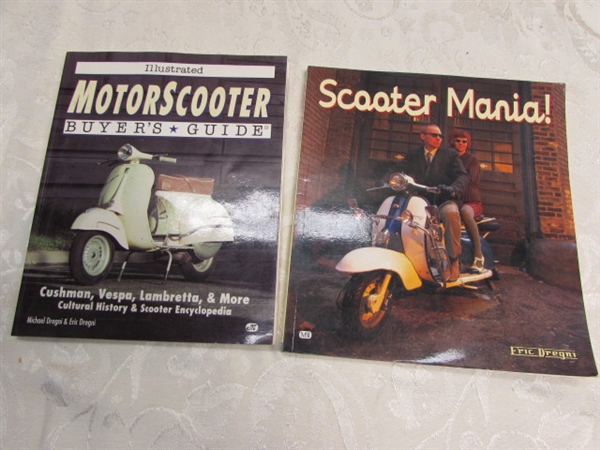 ALL ABOUT SCOOTERS AND SOUND: BOOKS, PHOTO, AND RADIO