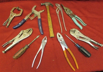 A HANDFUL OF HAND TOOLS
