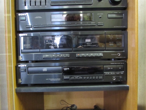 SONY COMPONENT STEREO SYSTEM.