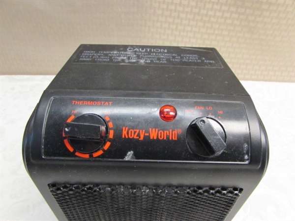 KOZY WORLD PERSONAL SPACE HEATER