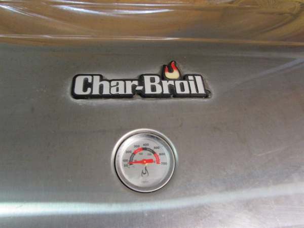 CHAR-BROIL BBQ WITH PROPANE TANK