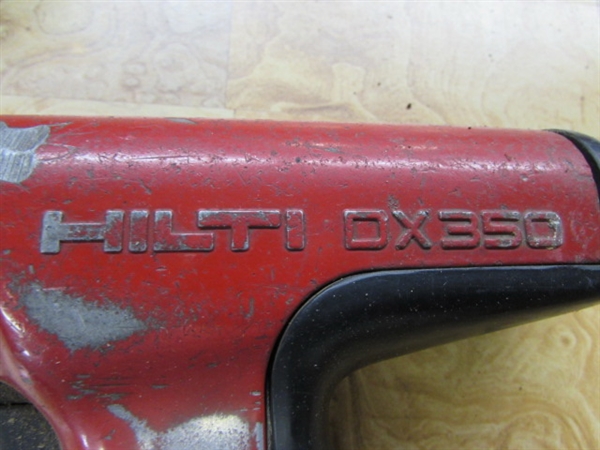 HILTI DX 350 PISTON DRIVE NAIL GUN