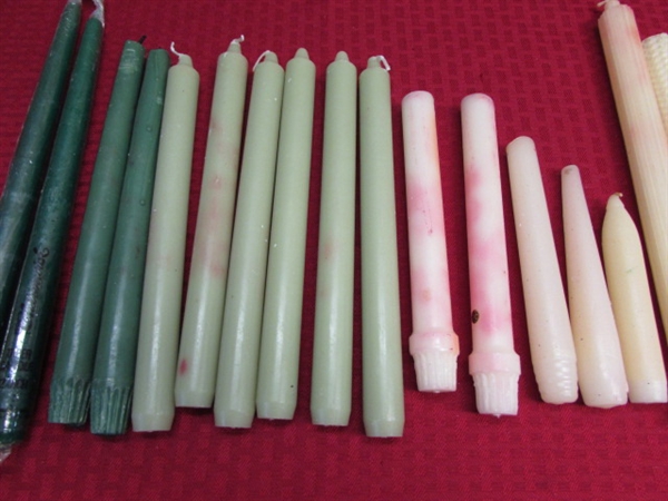 MISC. SIZE CANDLES
