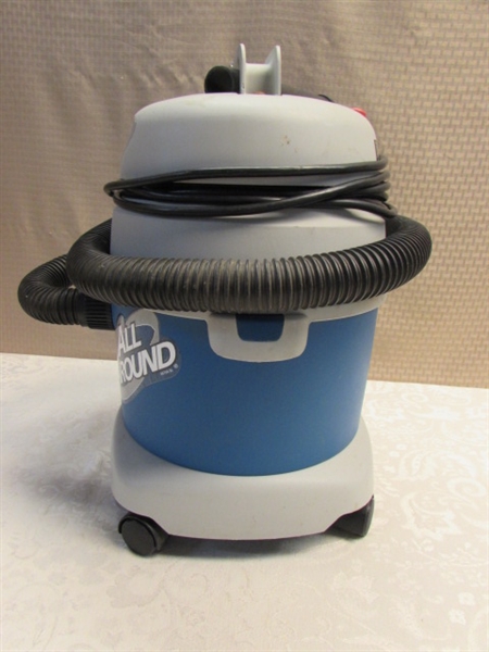 8.0 AMP ALL AROUND SHOP VAC WITH FILTER