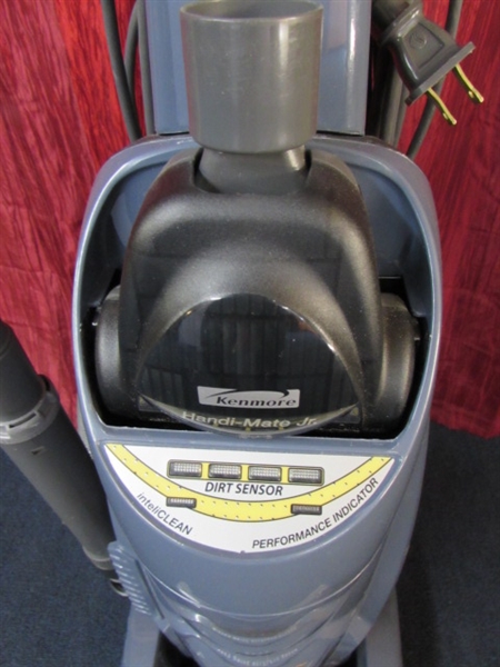 KENMORE PROGRESSIVE UPRIGHT VACUUM CLEANER WITH INTELI-CLEAN SYSTEM