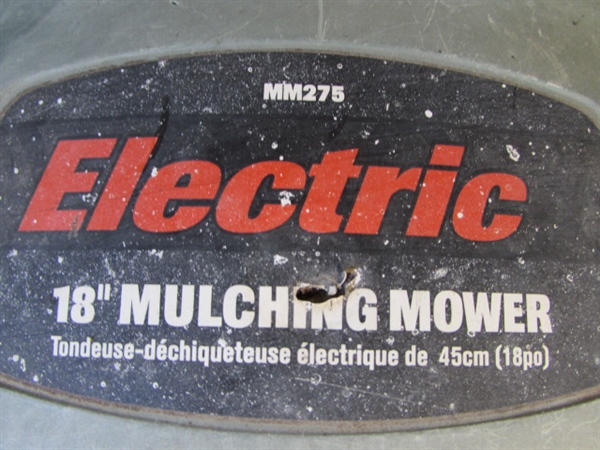 ELECTRIC MULCHING LAWN MOWER