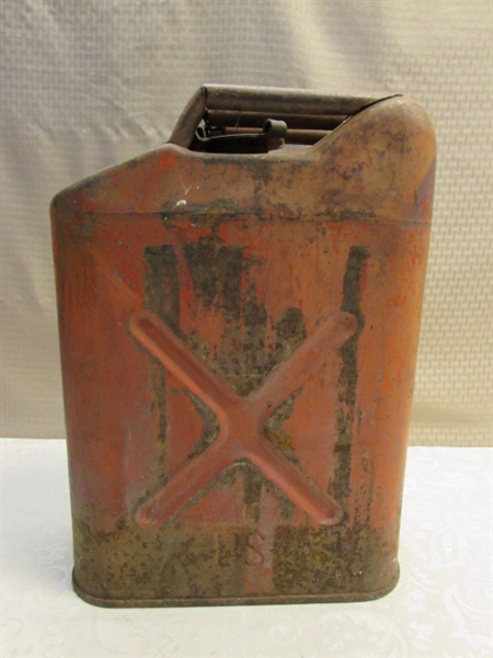 METAL 5 GALLON JERRY CAN