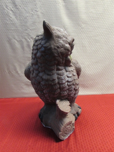 OWL YARD ART