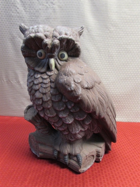 OWL YARD ART