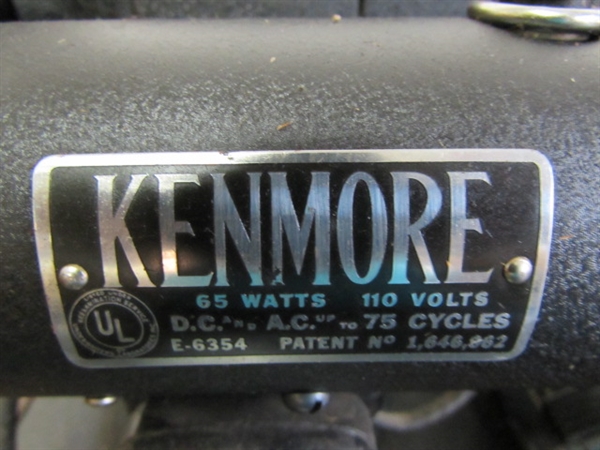 VINTAGE KENMORE ROTARY SEWING MACHINE IN CASE