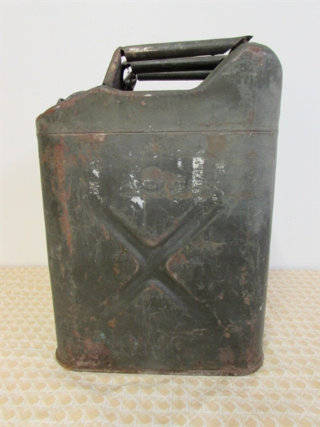 VINTAGE 5 GALLON JERRY CAN