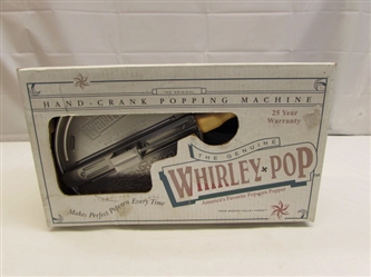 THE GENUINE WHIRLEY-POP - POPCORN POPPER