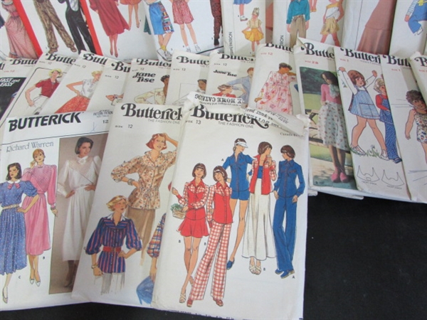 OVER 50 SEWING PATTERNS