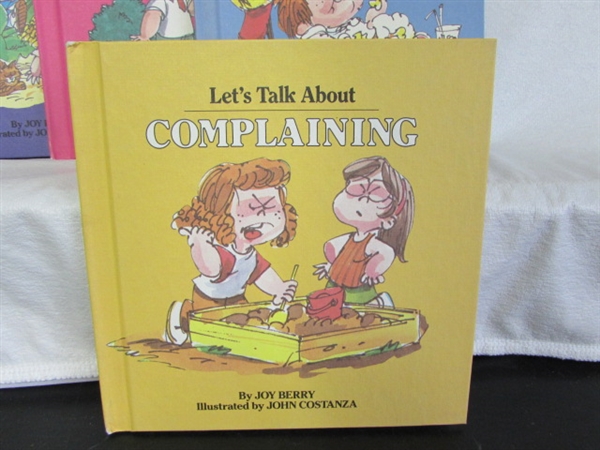 LET'S TALK ABOUT.... - 11 HARDCOVER BOOKS