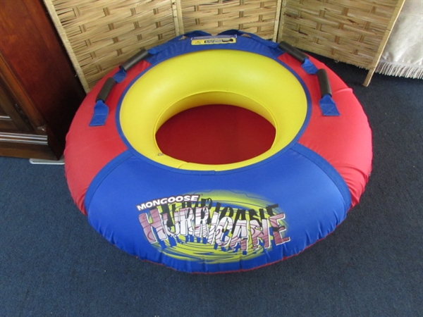 BE READY FOR FUN IN THE SUN!! MONGOOSE WATER TUBE & AIRHEAD TOWROPE