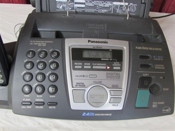 PANASONIC PHONE/FAX/COPIER
