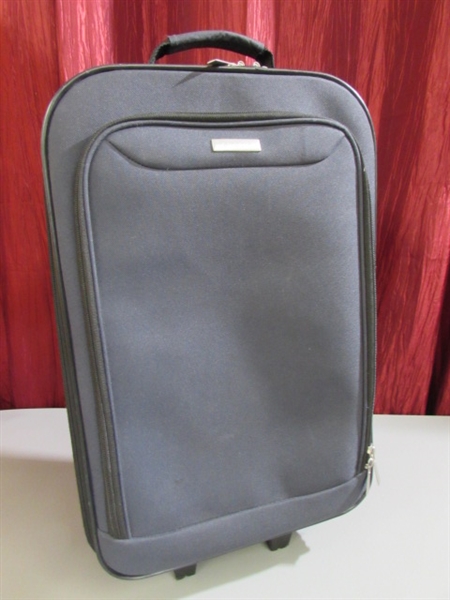 CARRY-ON BAG AND HATS