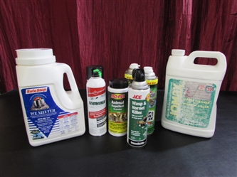 OUTDOOR INSECTICIDES AND MORE