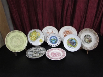 MOSTLY LOCAL COLLECTORS PLATE COLLECTION