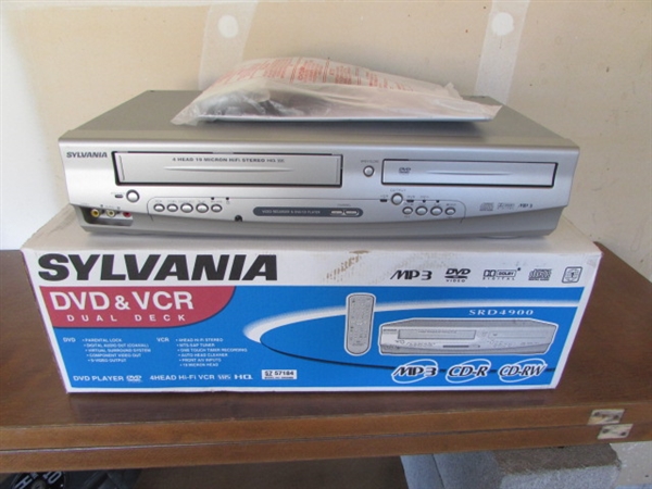 Lot Detail - SYLVANIA DVD/VCR PLAYER