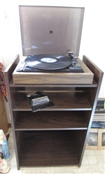 STEREO CABINET & TURNTABLE