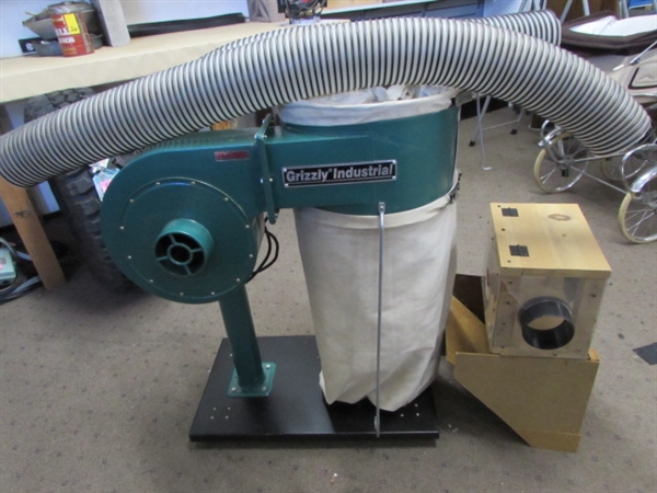 GRIZZLY INDUSTRIAL DUST COLLECTOR