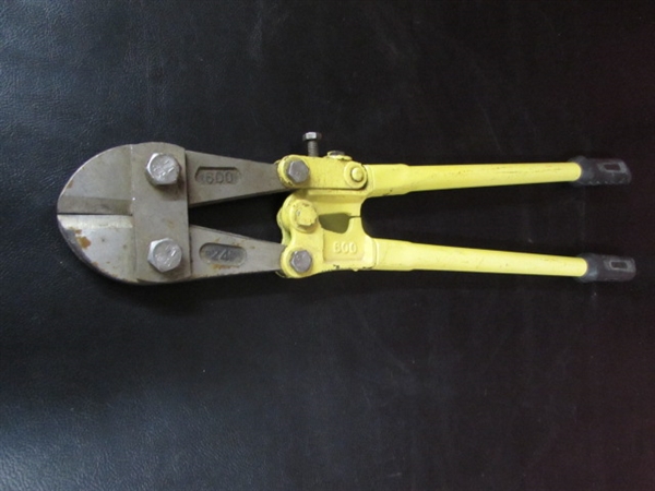 BOLT CUTTERS AND BOW SAW