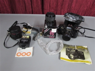 VINTAGE CAMERA AND ACCESSORIES