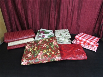 TABLE CLOTHS FOR THE HOLIDAYS