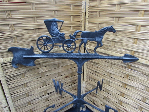THE COUNTRY DOCTOR METAL WEATHERVANE