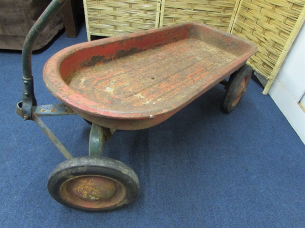 THE LITTLE RED WAGON