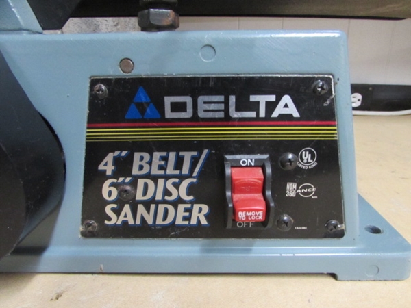DELTA 4 BELT /6 DISC SANDER