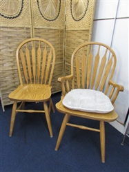 TWO WINDSOR STYLE CHAIRS
